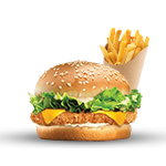 Naked Chicken Burger 