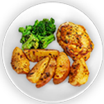 Baked Potato With Coronation Chicken 