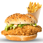 Cheesy Chicken Burger 